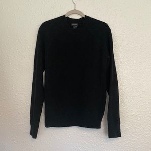 Club Monaco Black Sweater Crew Neck Size Small
